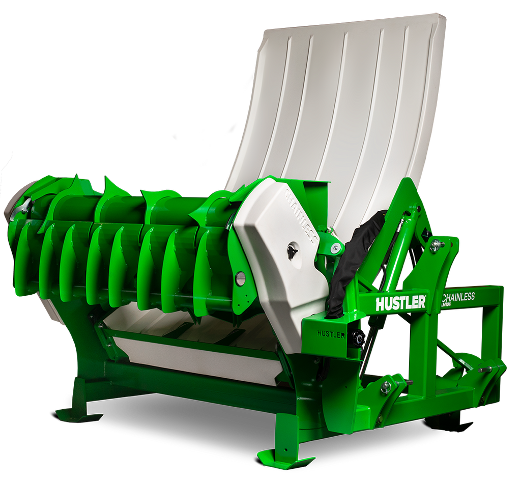 HUSTLER Mounted Chainless Bale Feeders