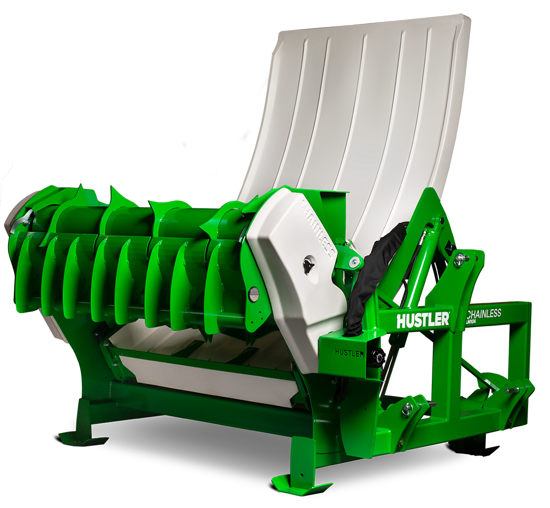 HUSTLER Mounted Chainless Bale Feeders