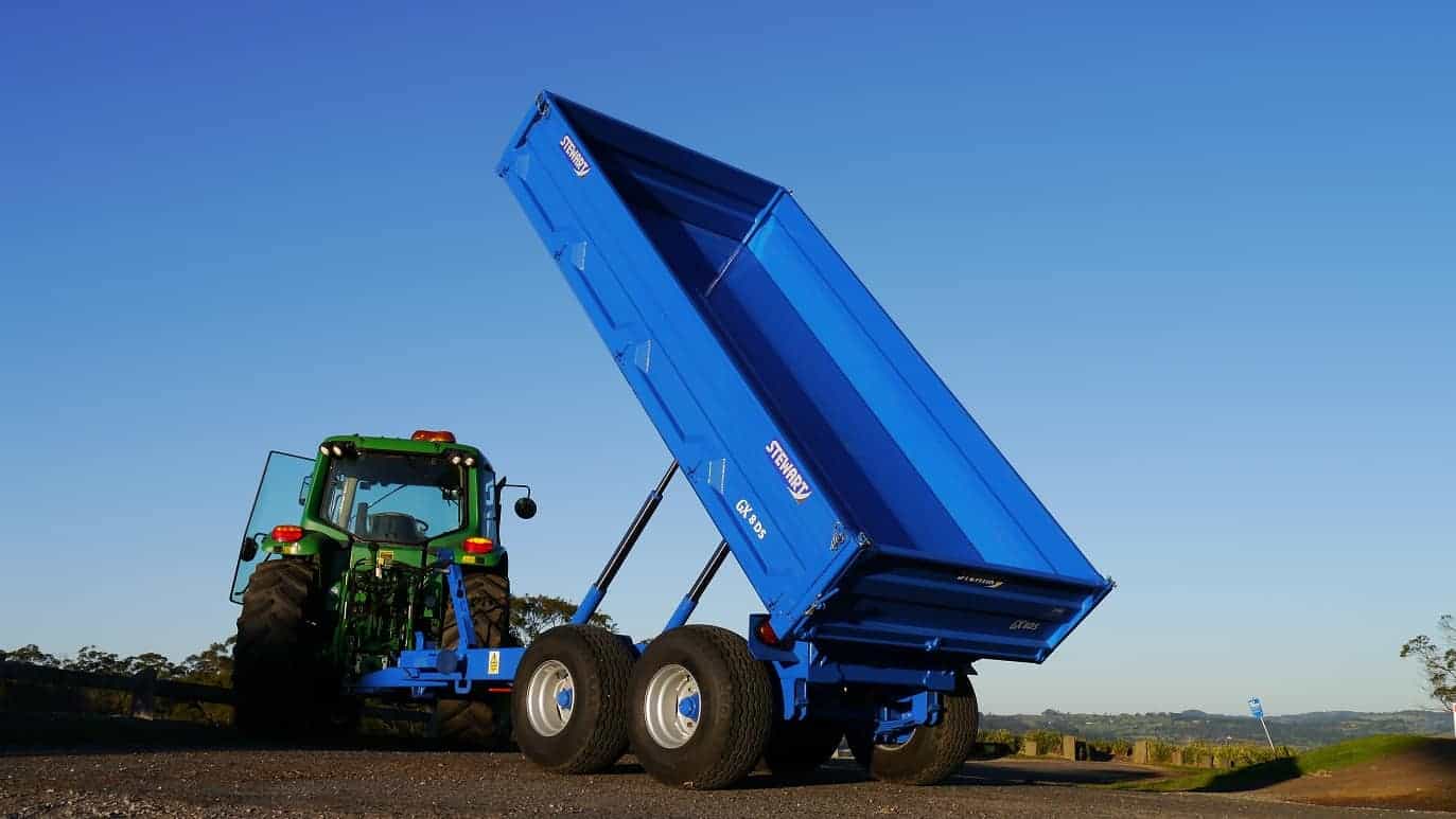 EDGE-8 Drop Side Tipping Trailer