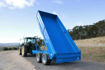 EDGE Drop Side Tipping Trailer. Large Side Most Durable Tipper Trailers on Market 12t