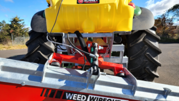 Weed X-Terminator Dual Roller Weed Wiper – 3 m 3PL Weed Control Machine